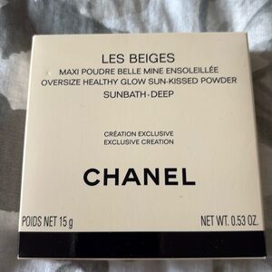 Chanel Les beiges oversized healthy glow sun kissed powder in sunbath deep